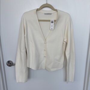 Abercrombie Barrel Sleeved Cardigan - Size M - NWT